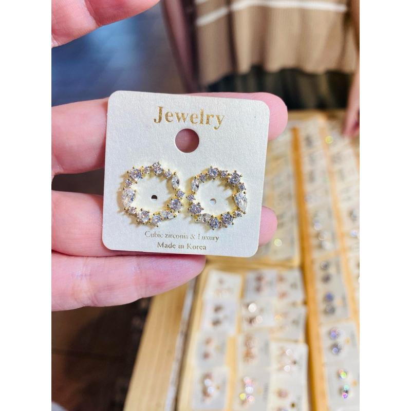 Dasai Earring CZ 18K