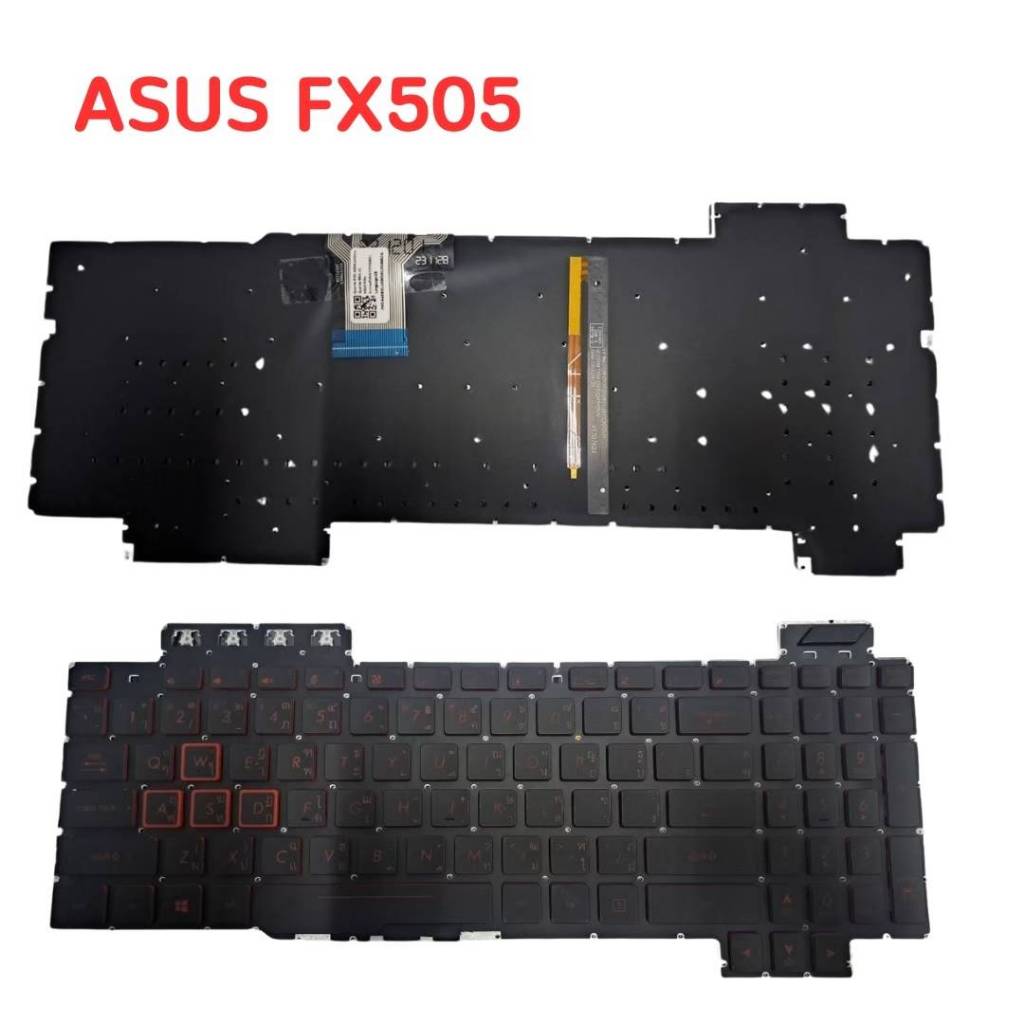 KEYBOARD ASUS TUF FX505 FX505DY FX505DT FX505GM FX705 FX95G FX95DU FX705DY