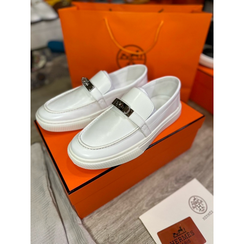 (พร้อม ส่ง) รองเท้าผู้ชาย Hermes งานโอริ