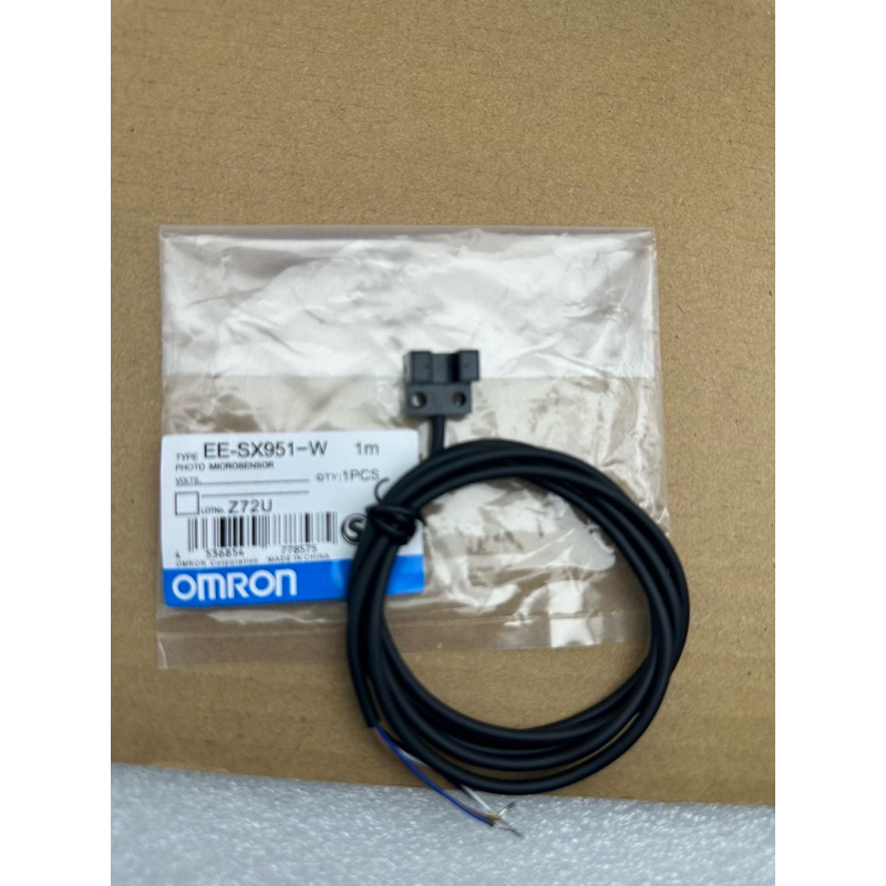 EE-SX951-W 1M Omron Automation and Safety Optical Switches, Transmissive, Phototransistor Output L-s