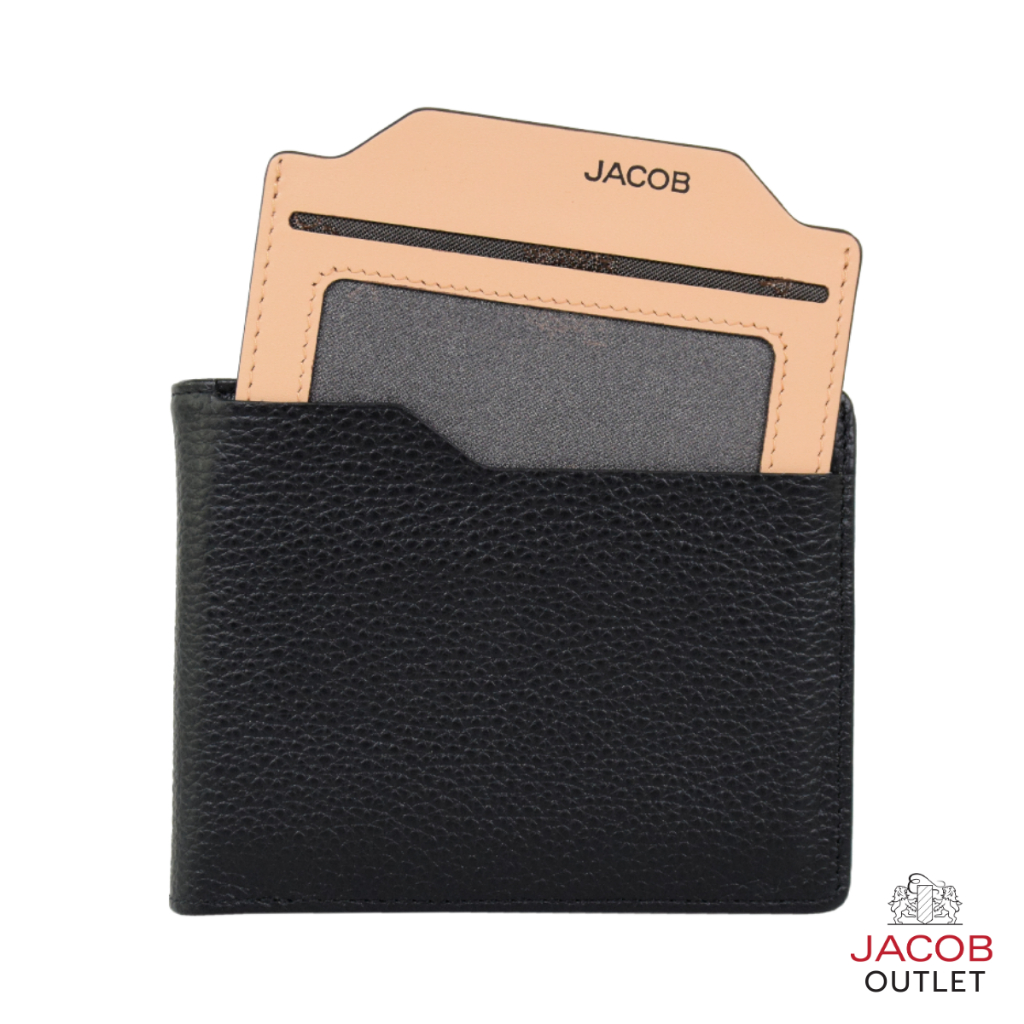 JACOB กระเป๋าสตางค์ชาย มีช่องเก็บ ID ถอดได้ - รุ่น 22543