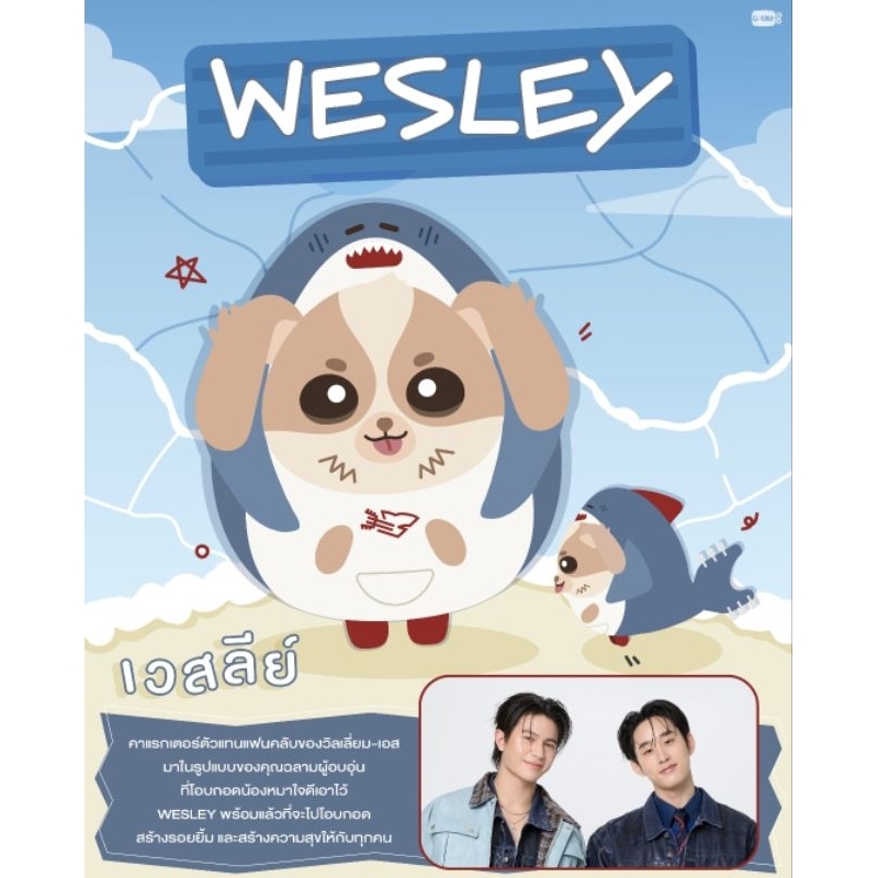 พร้อมส่ง 🧸 GMM Doll keychain Look Khunnoo เจมิไนน์โฟร์ท Permpoon ปอนด์ภูวินทร์ เพิ่มพูน Wesley วิลเล