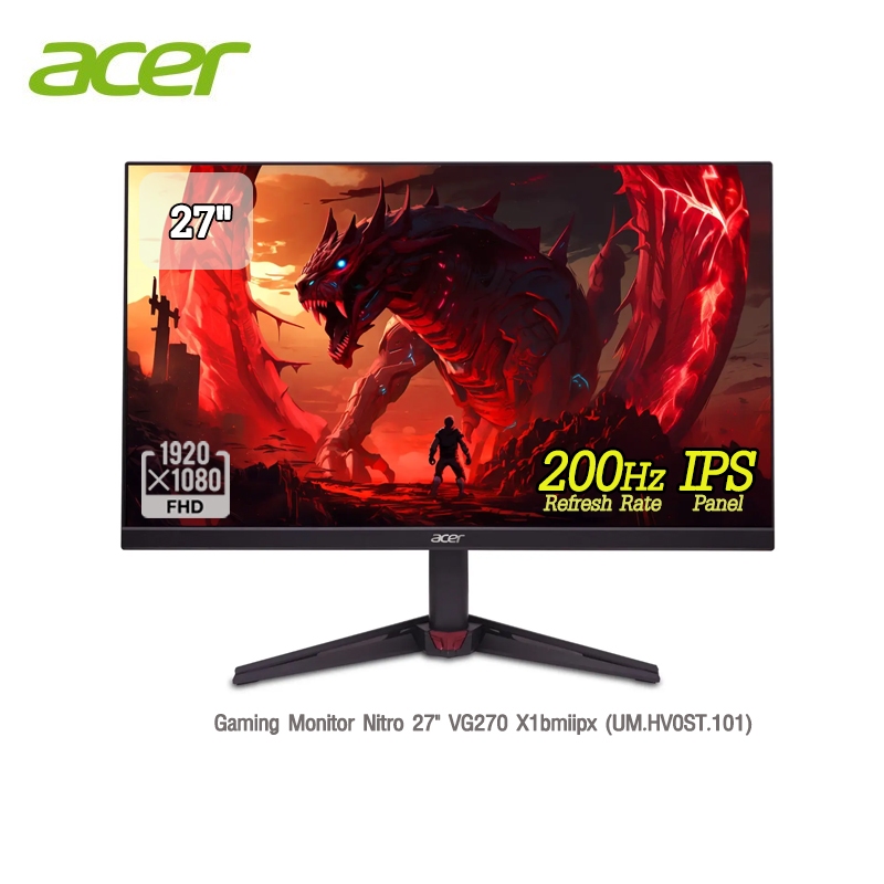 Acer-Gaming Monitor Nitro 27" VG270 X1bmiipx (UM.HV0ST.101)