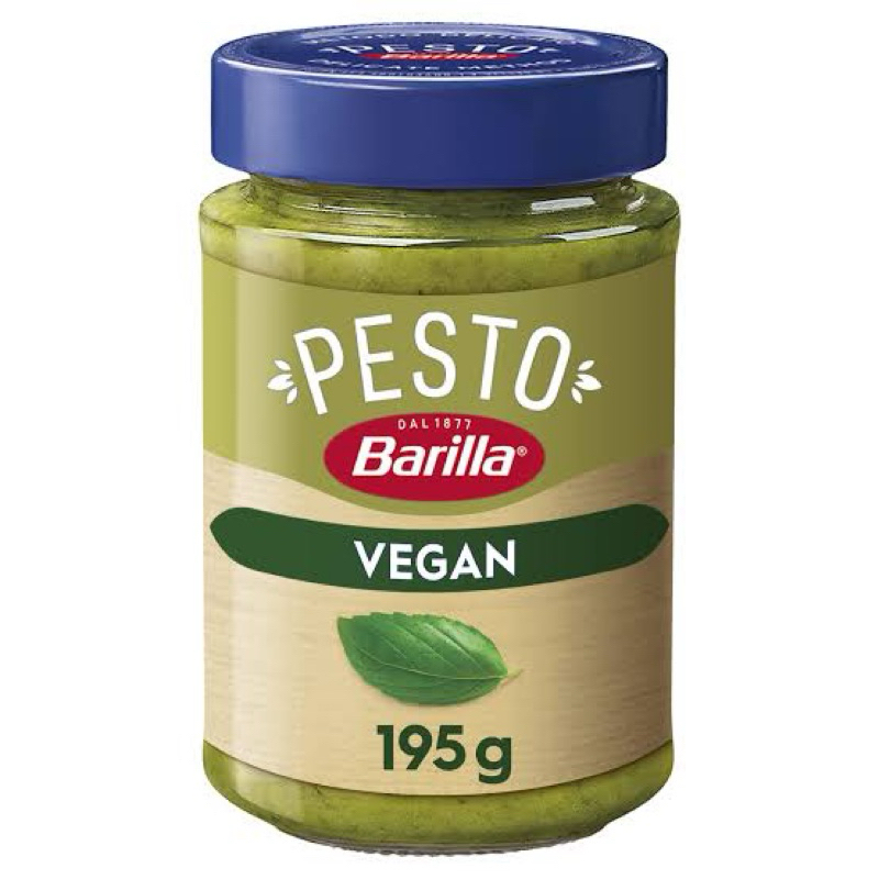 Barilla pesto vegan 195g. 🇮🇹 จากอิตาลี เพสโต้ซอส โหระพา วีแกน