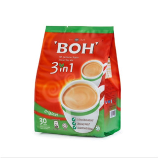 [BOH] ชาชักสูตร 3IN1 สูตรออริจินัล หวานปกติ 30ซอง