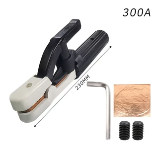 MUSCLE COW คีมจับลวดเชื่อมไฟฟ้า 300A 500A แท้ ไม่ร้อนมือ ไม่ละลาย ทนความร้อนได้สูงถึง 200 องศา ฝาครอบผลิตจากไฟเบอร์กราส