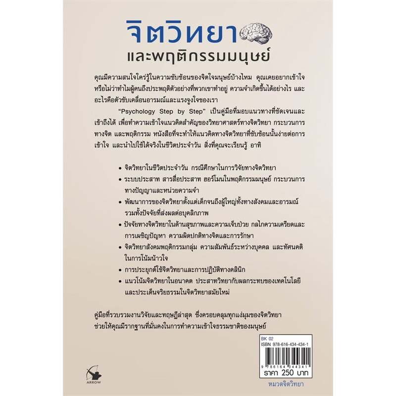 [พร้อมส่ง] หนังสือ จิตวิทยาและพฤติกรรมมนุษย์ Psychology #อลัน ฟิชเชอร์ สนพ.แอร์โรว์ จิตวิทยา ราคา ถูกที่สุด ดีลบีเคเค แกลเลอรีภาพที่ 3