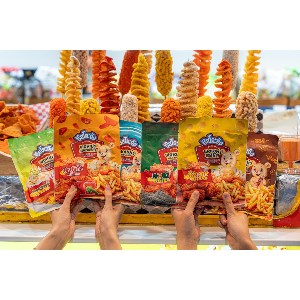 ผงเขย่า ผงโรย ชีส ปาปริก้า วิ้งแซ่บ ขนาด 500 กรัม ตรา ชีสโตะจัง โรยผงปรุงรส ใช้โรย นักเก็ต,ของทอด - รูปที่ 2