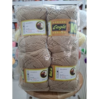ไหมพรมอีเกิ้ล(ยกห่อ/4 ม้วน)1 ห่อต่อ1สี