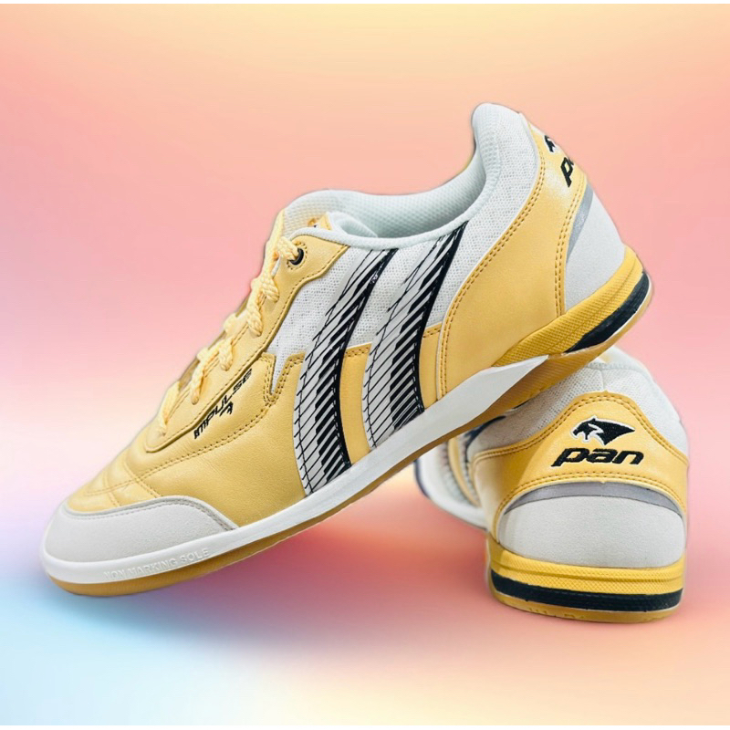 รองเท้าฟุตซอล PAN IMPULSE 7รองท็อป หนังแท้