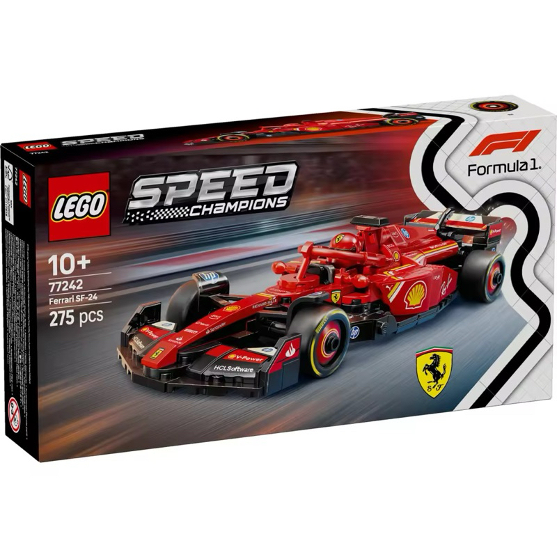 LEGO Speed Champions 77242 Ferrari SF-24 F1 Race Car