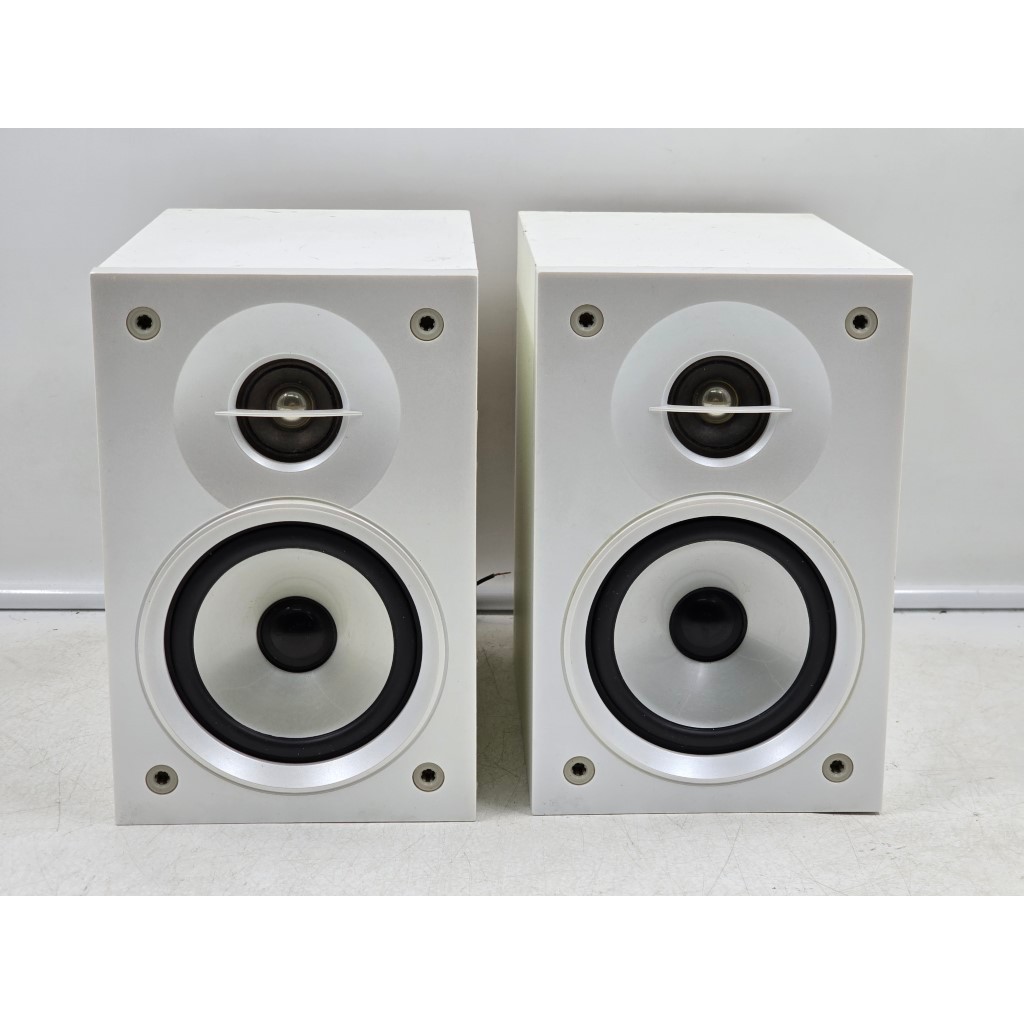 BA80 ลำโพง 1 คู่ มือสองญี่ปุ่น (234) KENWOOD LS-SZ3-W 20W 4 โอห์ม Woofer 3.5 นิ้ว Size ตู้ 13.5x20x2