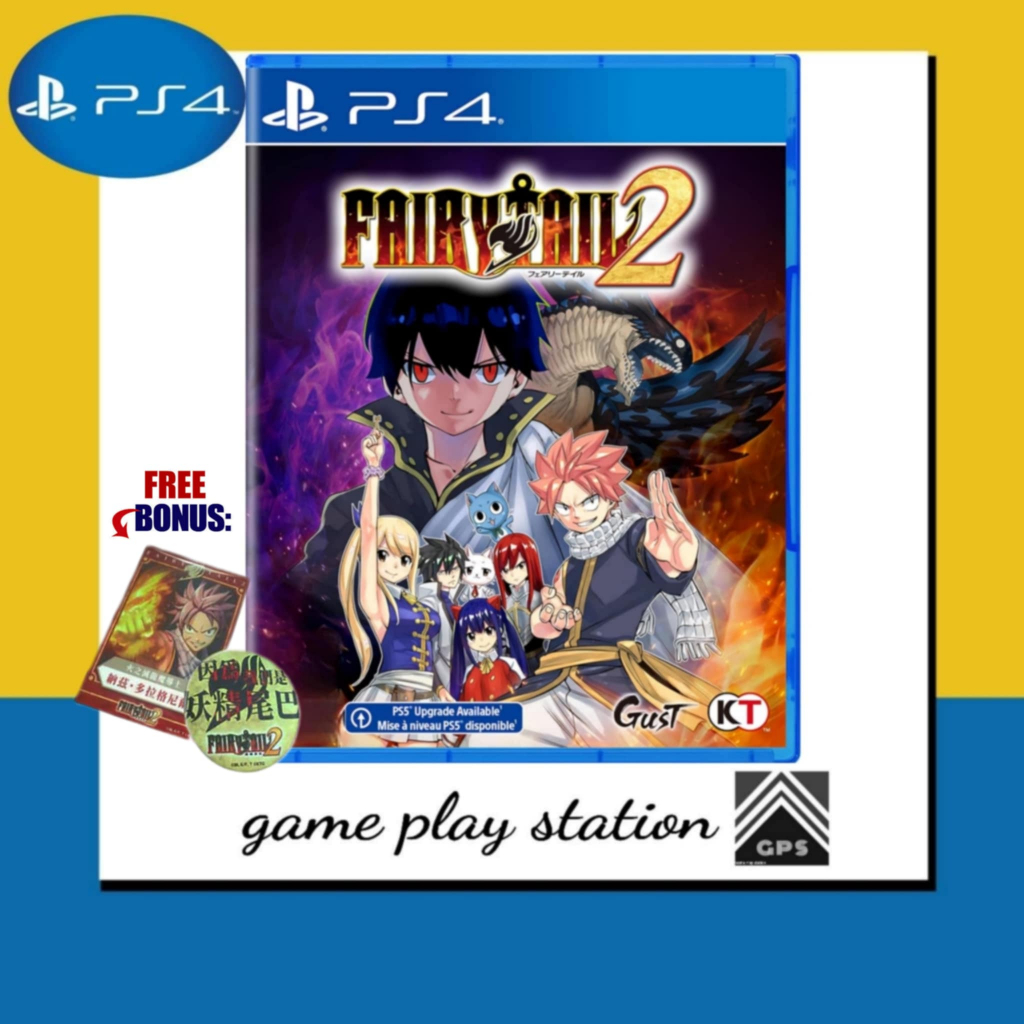 ps4 fairy tail 2 ( english zone 3 ) freebonus