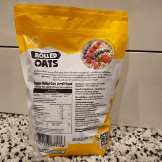 ข้าวโอ๊ตอบเต็มใบ เกรดพรีเมี่ยมจากแคนาดา แบรนด์ Verre9 (เวอรี่นาย) Rolled Oats Regular 800g