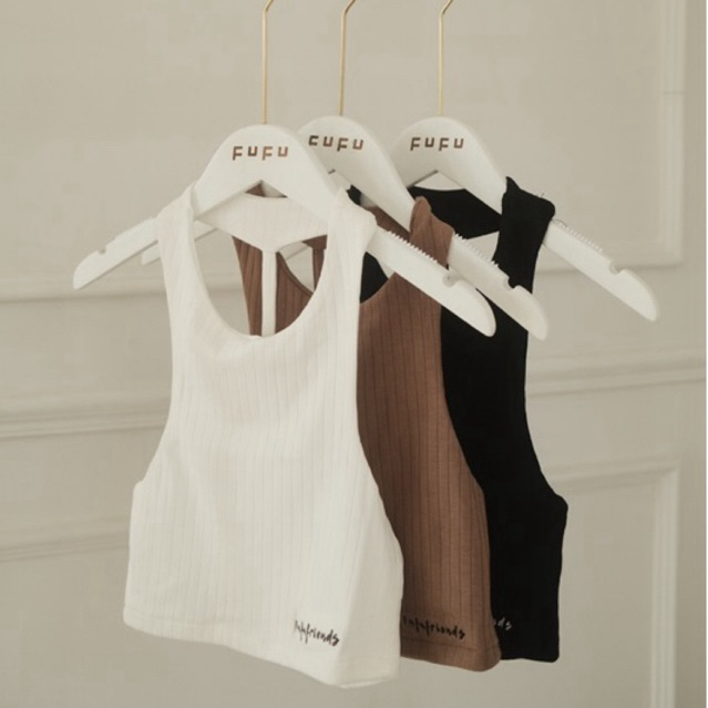FUFU | เสื้อครอป เสื้อสายเดี่ยว รุ่น Butterfly top🦋