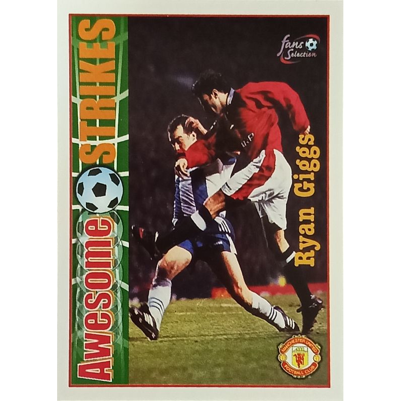 Ryan Giggs FUTERA MANCHESTER UNITED FAN SELECTION 1997 Football