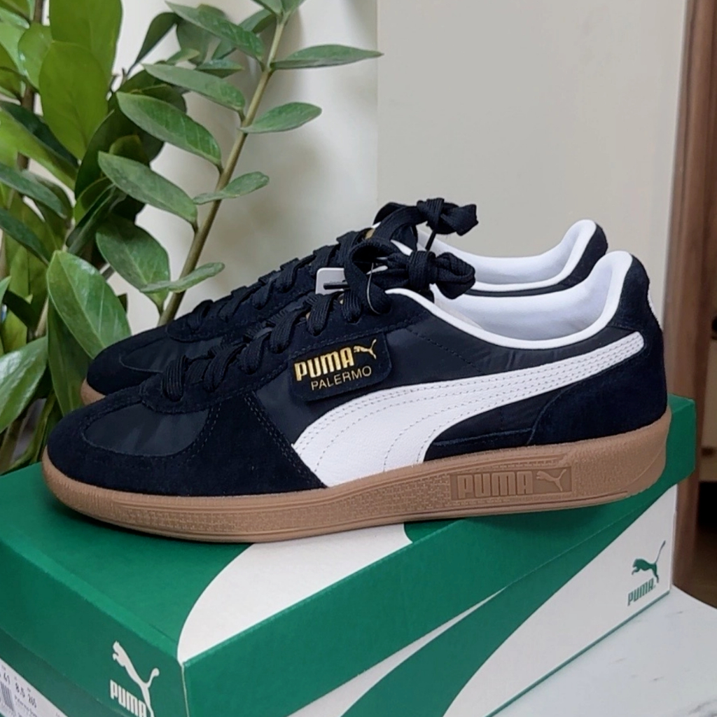 รองเท้าผ้าใบ Puma Palermo Retro Dexun ทรงโลว์ท็อป ลำลอง สไตล์วินเทจ ของแท้ 100%