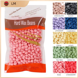 เม็ดแว็กซ์ร้อน กลิ่นน้ำผึ้ง 100g.300g.500g.แว๊กซ์กำจัดขนถอนถึงรากขน เม็ดแว็กซ์ Wax สำหรับกำจัดขน Honey Hard wax Bean