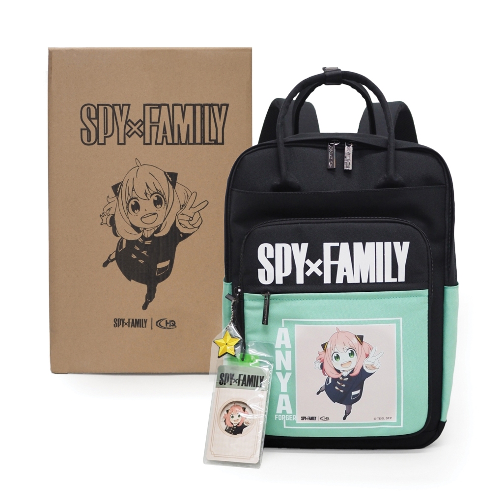 HQ LUGGAGE | SPYxFAMILY กระเป๋าเป้ โน้ตบุ๊ค ผ้า Recycled Polyester รุ่น SF004