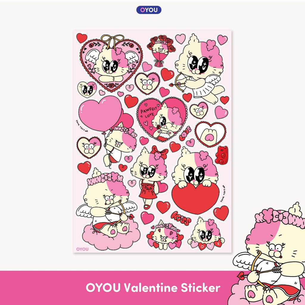 OYOU Valentine Sticker
