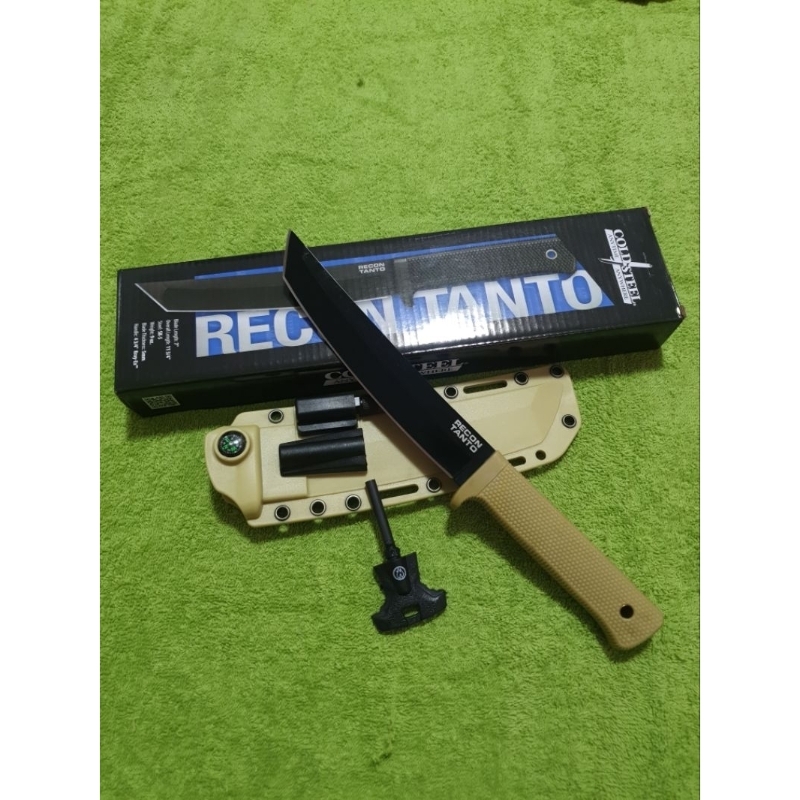 Cold Steel Recon Tanto มีดแท้ 100% พร้อมซอง Kydex แข็งแรง