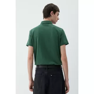 H&M(เอชแอนด์เอ็ม) เสื้อโปโล Slim Fit ผู้ชาย 956343_27