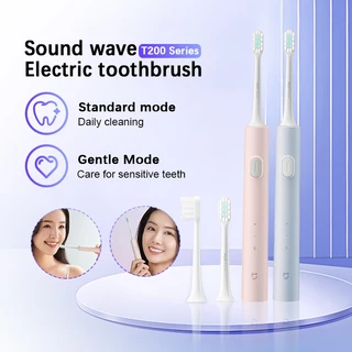 Xiaomi T200 แปรงสีฟันไฟฟ้า Mijia Sonic Electric Toothbrush T200 แปรงสีฟัน แปรงสีฟันไฟฟ้าโซนิค IPX7 กันน้ำ 2 โหมด Type-C