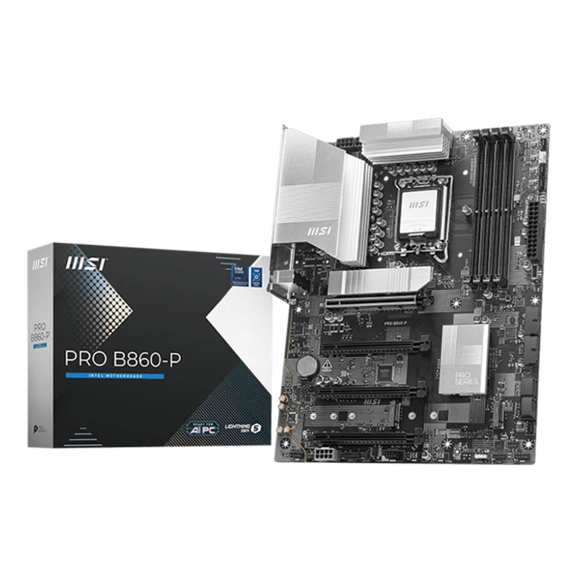 MAINBOARD MSI PRO B860-P (INTEL SOCKET 1851 DDR5 ATX)