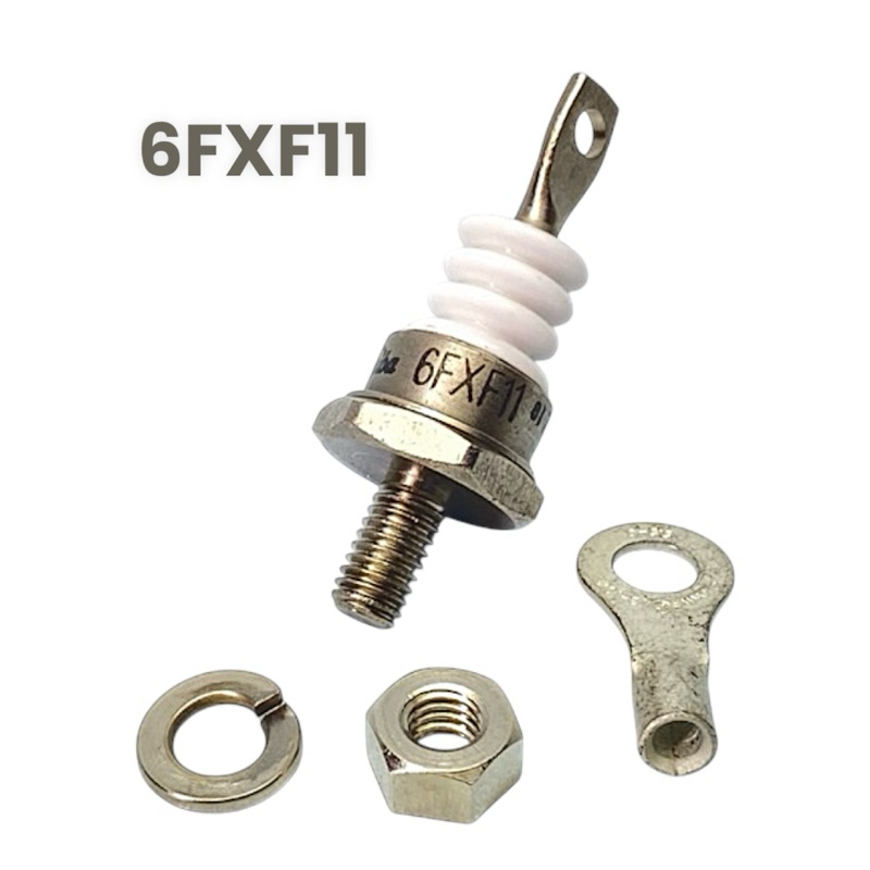 6FXF11 ไดโอด Silicon alloy-diffused junction avalanche rectifier 6A 3000V 2kW (1ชิ้น) TOSHIBA