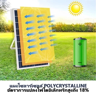 【เปลี่ยนฟรี 30ปี】โคมไฟโซล่าเซลล์สปอตไลท์ solar light IP67 LED โซล่าเซลล์ โซล่าเซลล์ ไฟ LED กันน้ำ ป้องกันฟ้าผ่า