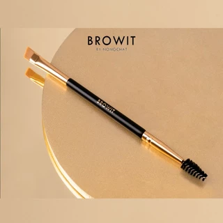 Browit by Nongchat แปรงปัดขนคิ้ว Professional Angle Brush ของแท้ ปัดง่าย เขียนคิ้วเรียบเนียน