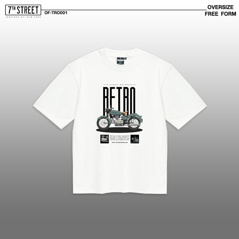7th Steet (ของแท้) Oversize รุ่น OF-TRO001