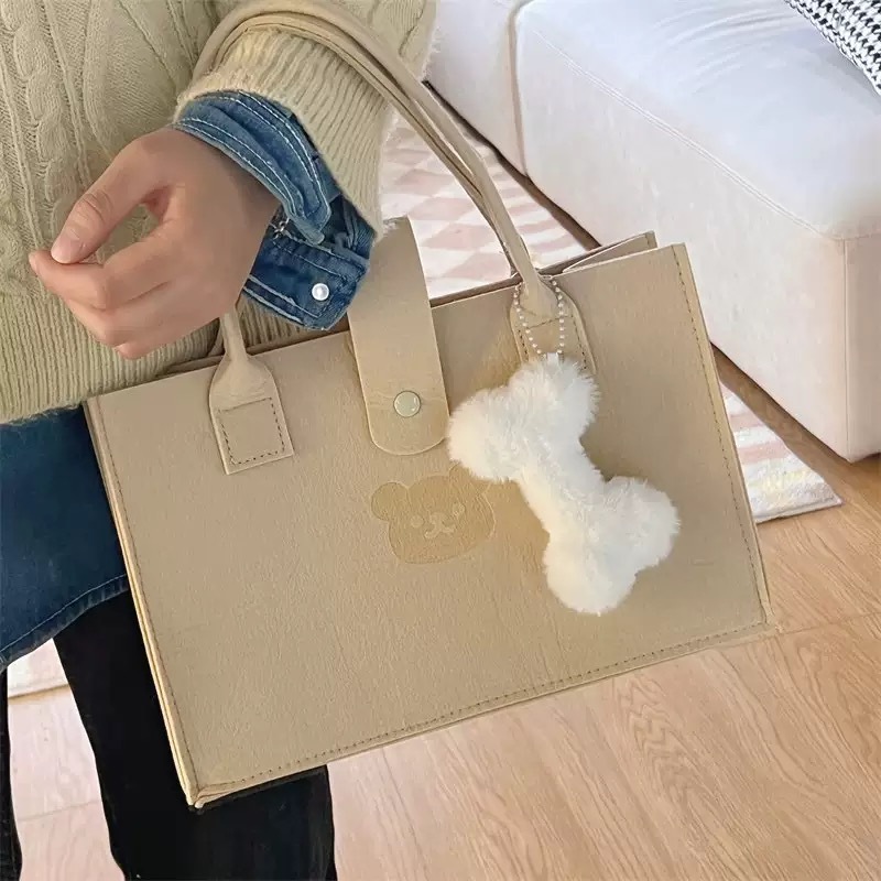 จี้พวงกุญแจของเล่นตุ๊กตา ของเล่นตุ๊กตากระดูกสีขาวน่ารัก ตกแต่งคีย์กระเป๋าเป้สะพายหลัง - รูปที่ 6