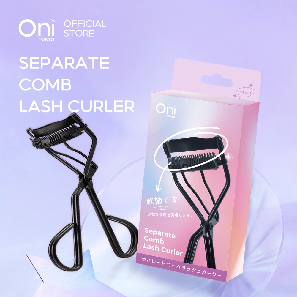 Oni Curled EyelashCurl Lash Curler for Lifted Eyelashes with Non-Slip Finger