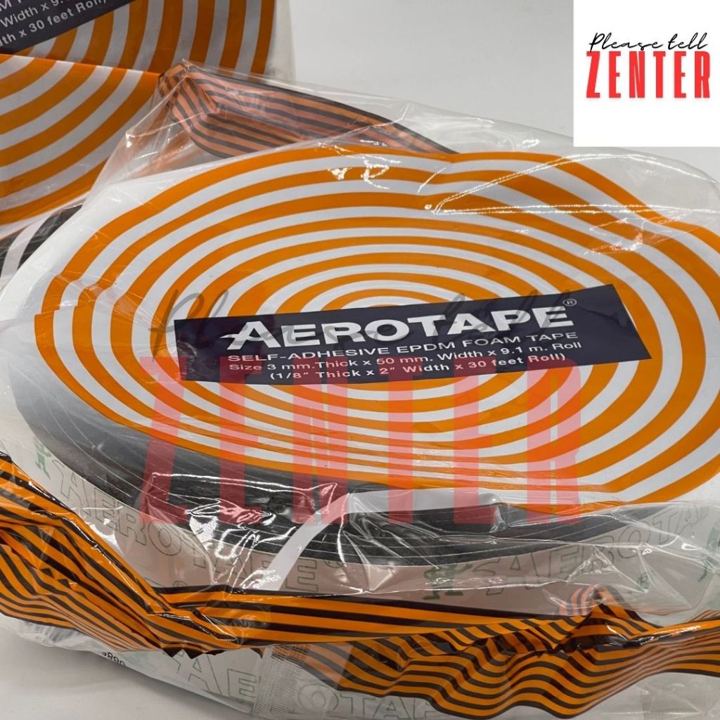 3ฟุต แอร์โร่เทป Aerotape ตัดแบ่งขาย ของแท้100% เทปพันท่อแอร์ ฉนวนแผ่นโฟมมีกาว ราคา ถูกที่สุด ดีลบีเคเค แกลเลอรีภาพที่ 5