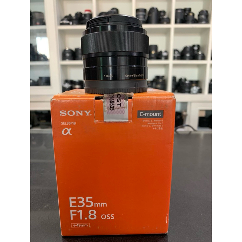 Sony E35 mm F1.8 oss. ครบกล่อง
