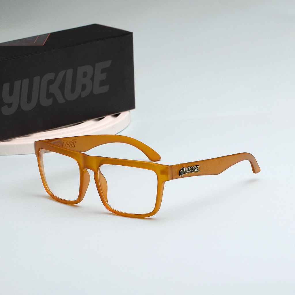 กรอบแว่นสายตา Yuckube : Lazor 2015 RX : อำพัน