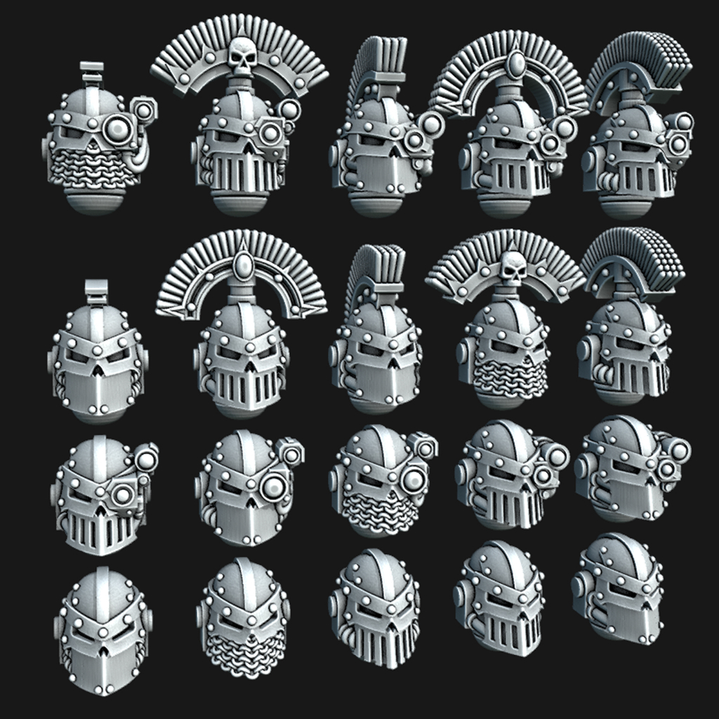 Iron Skull Helmets x10-13
