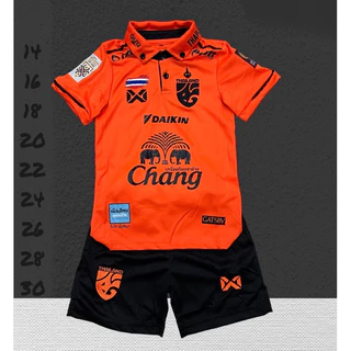 ชุดกีฬาชุดบอลเด็กคอปกสีสดใสเหมาะกับกีฬาสีเด็กหญิง-ชายใส่ได้