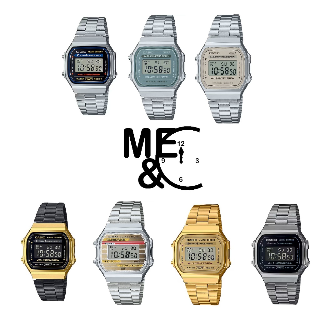 Casio A168 series ของแท้ประกัน CMG
