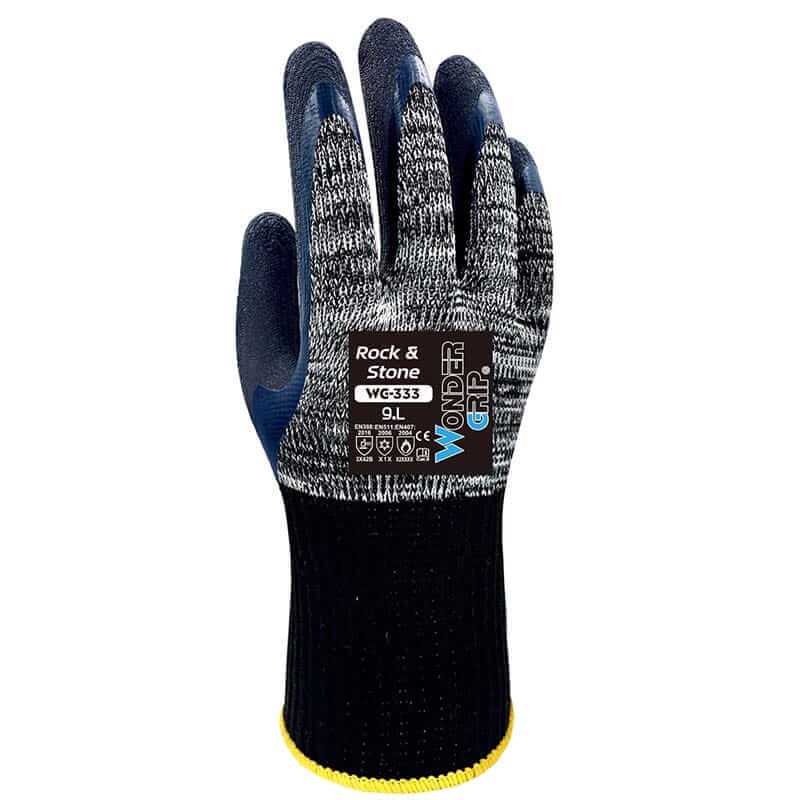 TAKUMI WG-333 (1 คู่) ถุงมือถักเคลือบยางธรรมชาติ| คลังสินค้า | ขนส่งสินค้า | งานสัมผัสความเย็น ร้อน