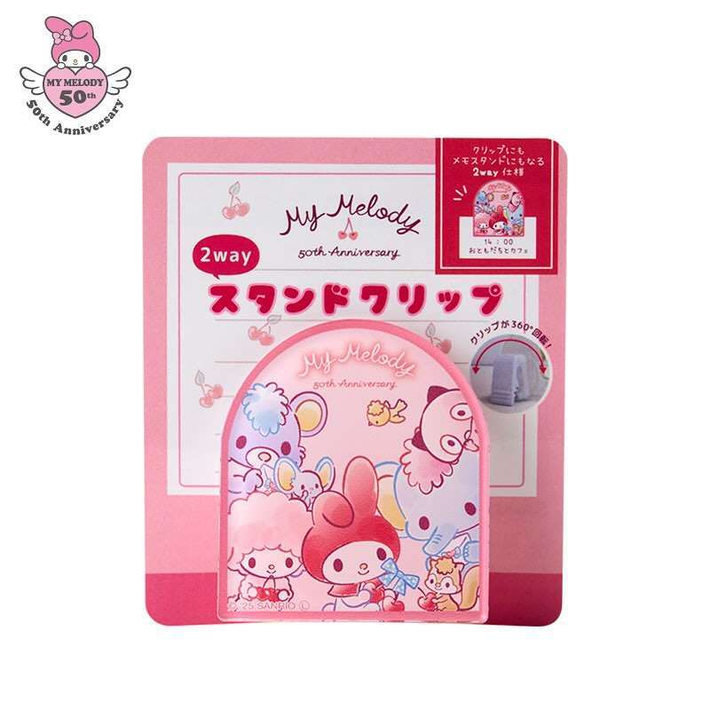 🇯🇵 คลิปหนีบอะครีลิคส์ SANRIO hello kitty cinnamoroll hungyodon kuromi My MElody 50ปี