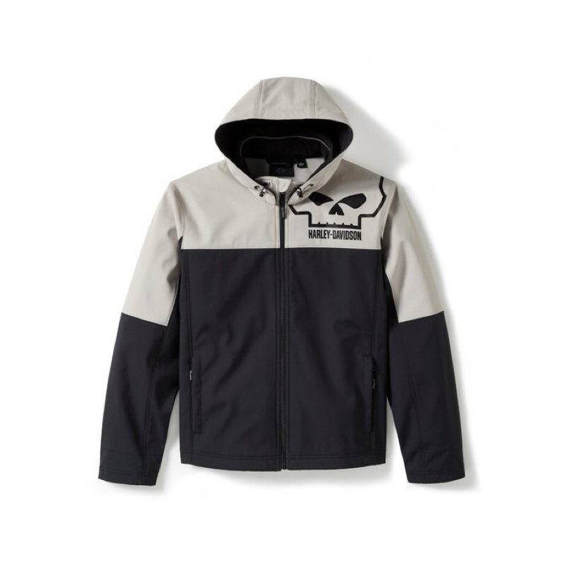 เสื้อแจ็คเก็ต Willie G Skull Water Repellent Softshell 97413-25VM