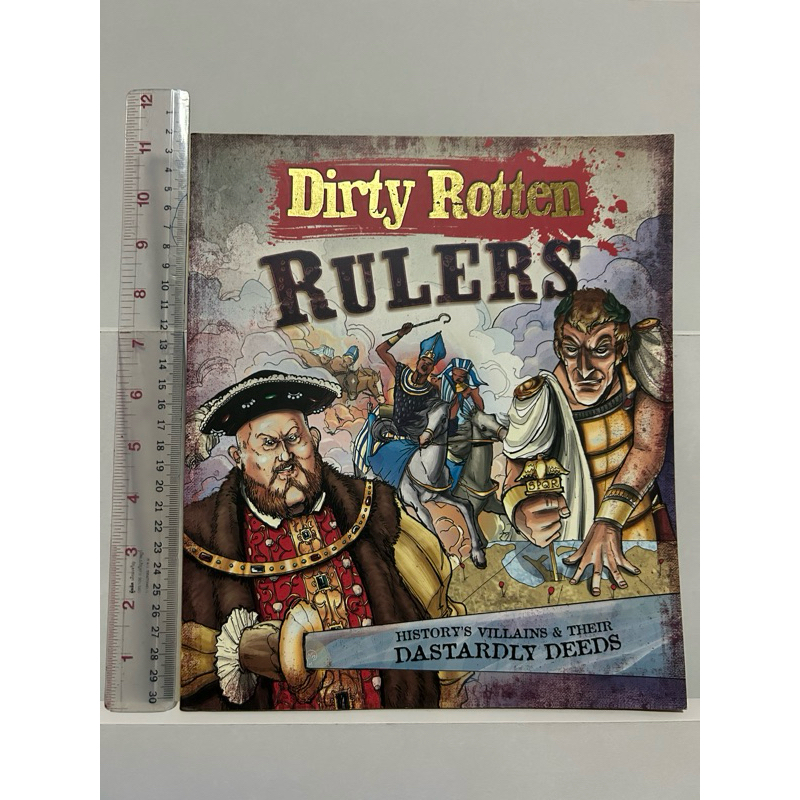(มือสอง) หนังสือประวัติบุคคล Dirty Rotten Rulers