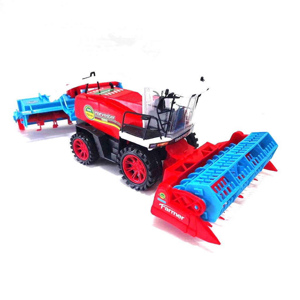 รถเกี่ยวข้าว มีหาง คันใหญ่ สินค้า ตรงปก พร้อมสง รับรอง ไม่ผิดหวัง รถเด็กเล่น รถของเล่น 0488