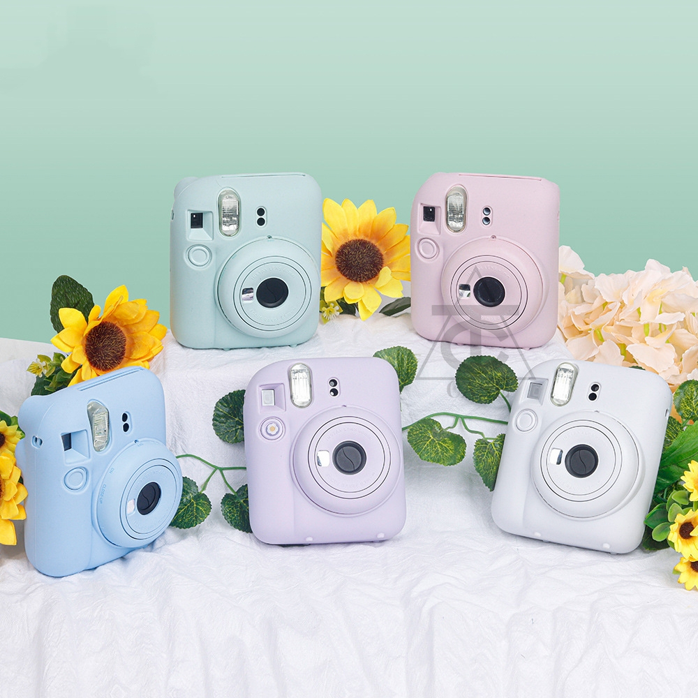 เคสซิลิโคน Instax Mini 12 เคสกล้อง เคสป้องกันกล้อง 5สี เคสmini12 กระเป๋ากล้อง กล้องอินสแตนท์