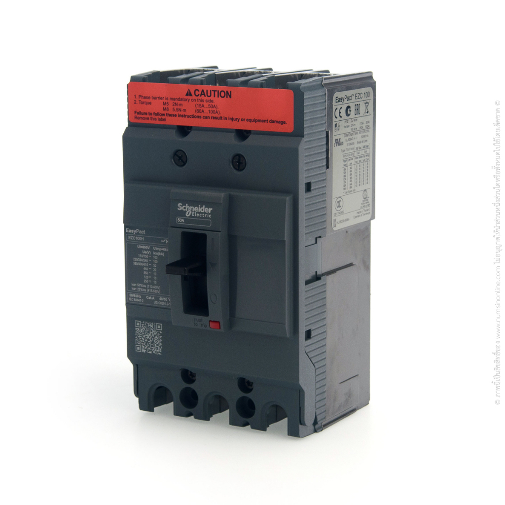 เมนเบรกเกอร์ EZC100H3050 SCHNEIDER SQUARE-D