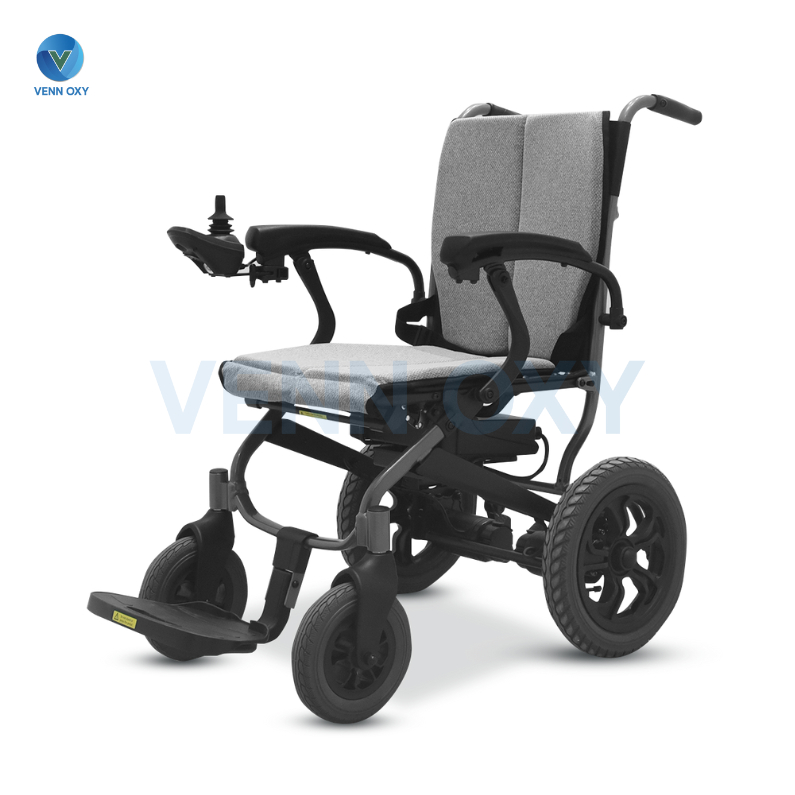 Yuwell Electric Wheelchair Sport D130FL รถเข็นวีลแชร์ไฟฟ้า รุ่นดีไซน์สปอร์ต น้ำหนักเบา