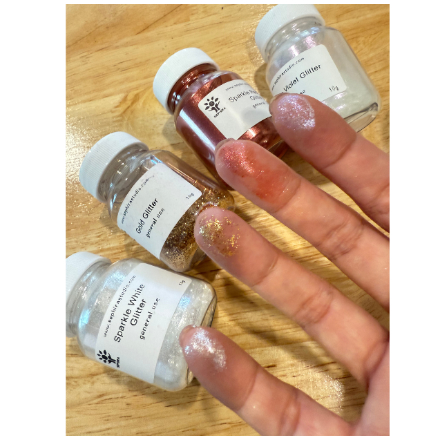 รวมสีกลิตเตอร์ Glitter Powder Cosmetic Grade สีทำลิปสติก สบู่ สีใส่น้ำหอม ทำบาธบอม งานฝีมือ เรซิ่น