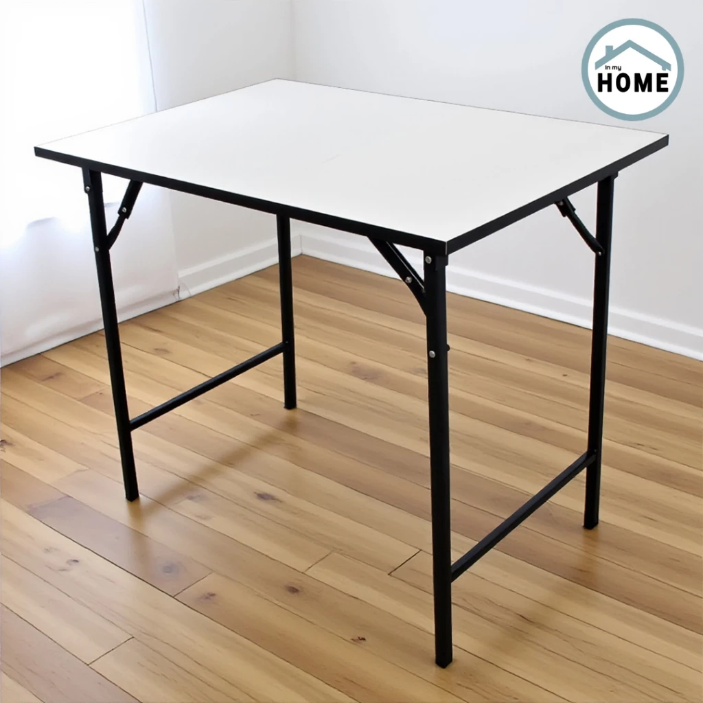 Inmyhomeโต๊ะพับอเนกประสงค์ หน้าโฟเมก้า ขนาด 60x90 cm.แข็งแรง ทนทาน(SL)(เพิ่มการแพคหนาแน่นยิ่งขึ้น)